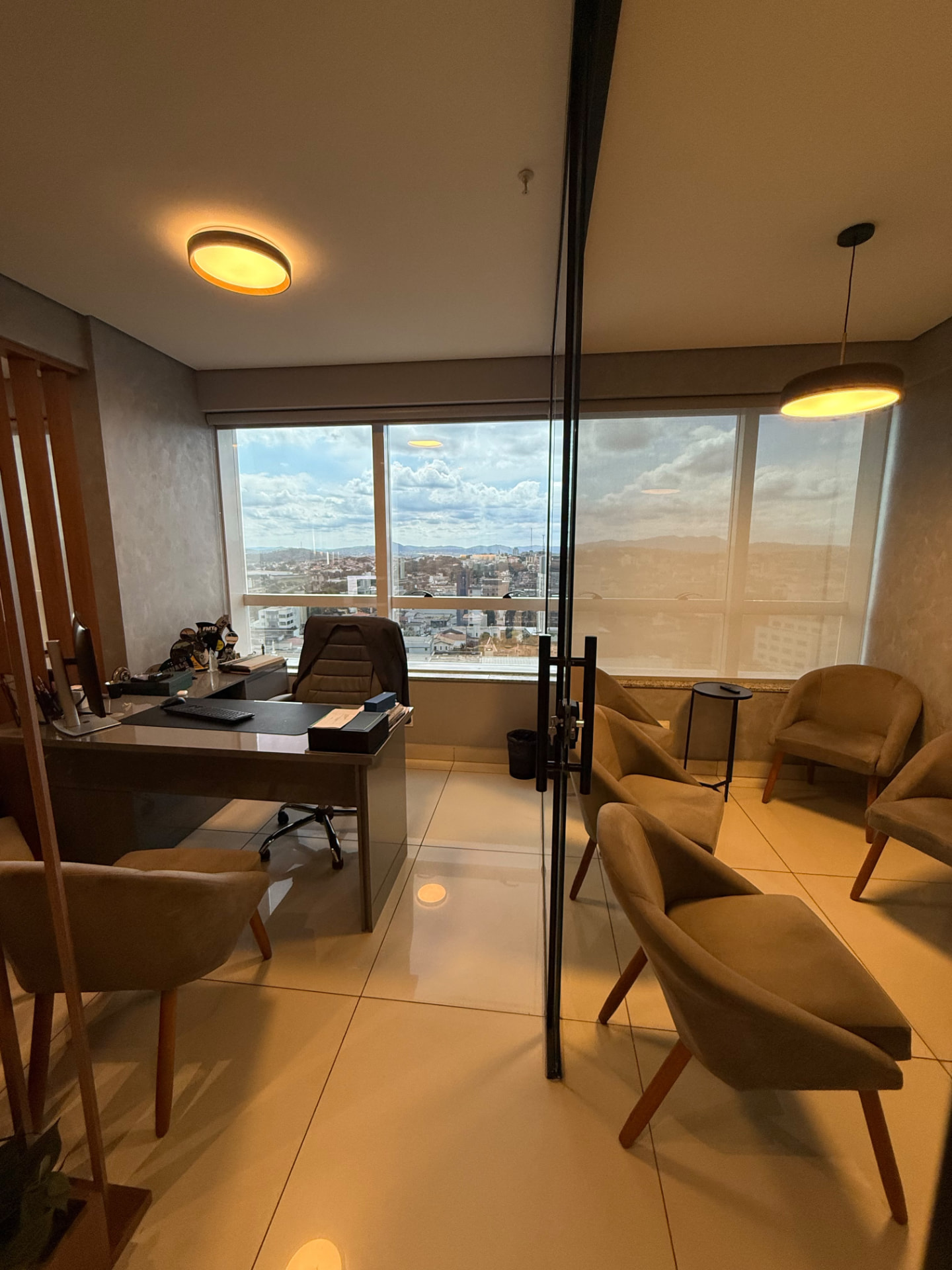 Sala reservada para atendimento consultivo
